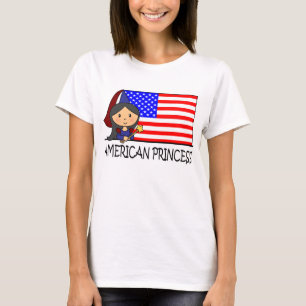 Camiseta de la Princesa Americana
