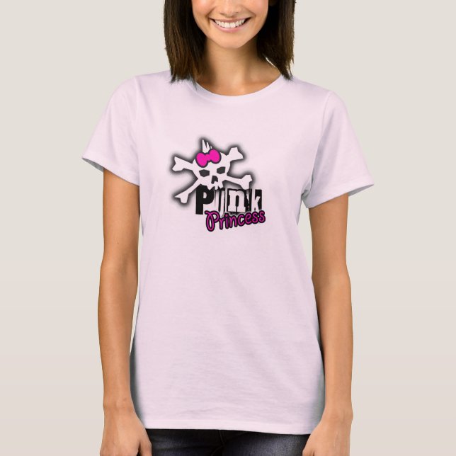 Camiseta de la princesa punk (Anverso)