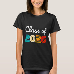 Camiseta de la promoción de 2026 Escuela de gradua