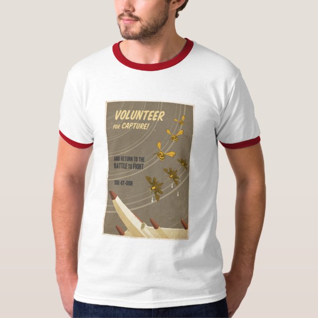 Camiseta de la propaganda del juego de arcada (Anverso)