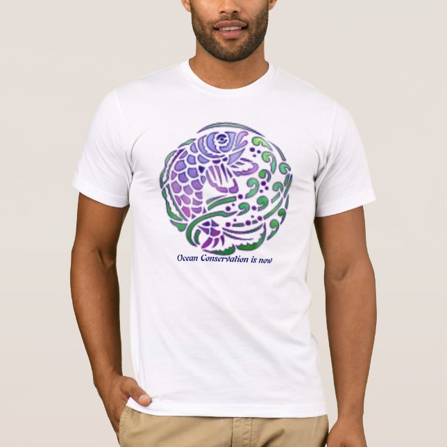 Camiseta de la protección del océano (Anverso)