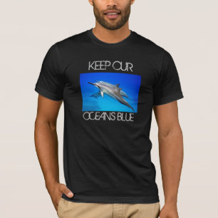 Camiseta de la protección del océano