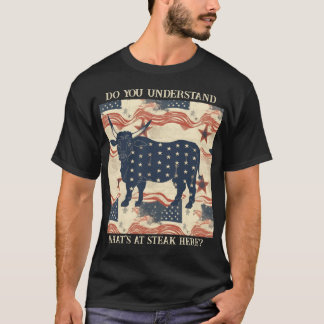 Camiseta de la protesta de la carne de Estados Uni