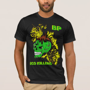 camiseta de la protesta del derrame de petróleo
