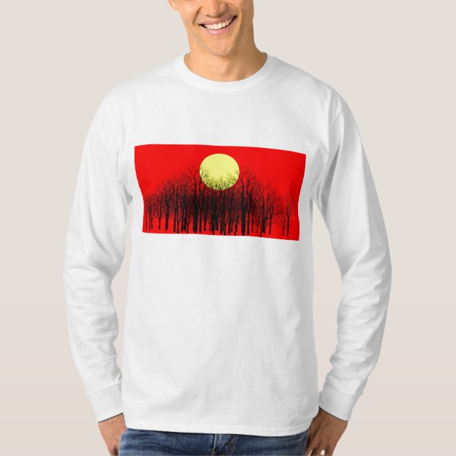 Camiseta de la puesta del sol (Anverso)