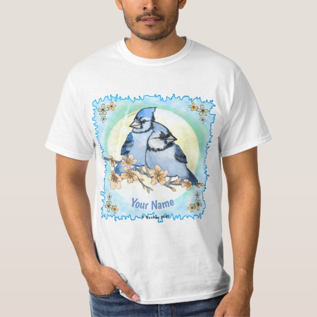 Camiseta de la rama de Jay Azul (Anverso)