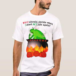 Camiseta de la rana hirviendo (ligera)