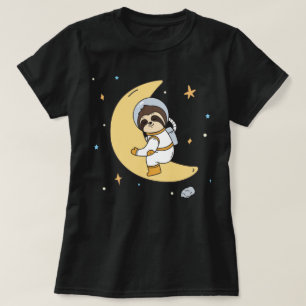 Camiseta de la ranura del espacio adorable