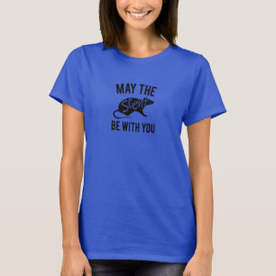 Camiseta de la rata del perro de la caza del
