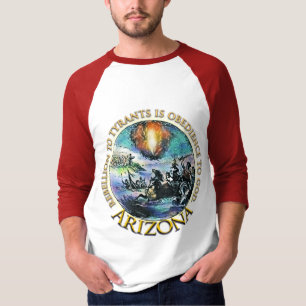 Camiseta de la rebelión contra los tiranos de Ariz