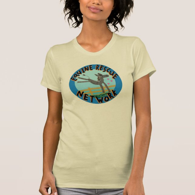 Camiseta De La Red De Rescate De Equine (Anverso)