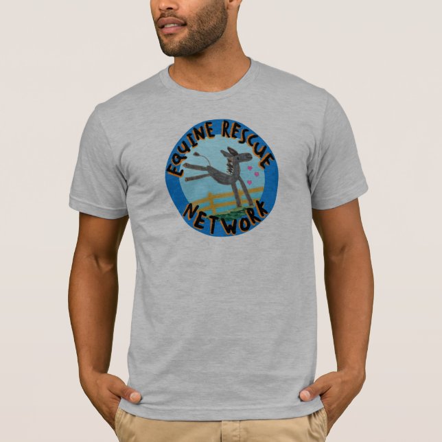 Camiseta De La Red De Rescate De Equine (Anverso)