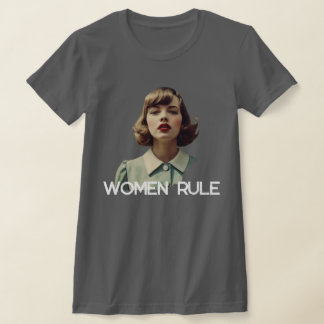 Camiseta de la regla de las mujeres