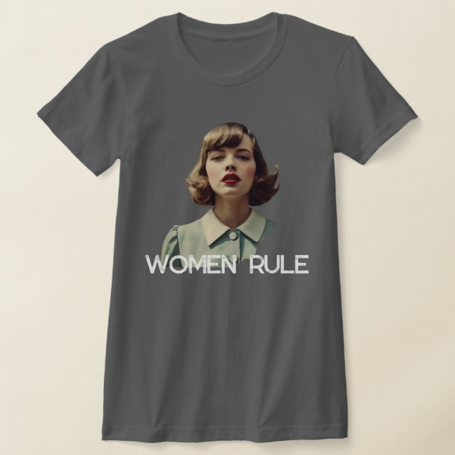 Camiseta de la regla de las mujeres (Distribución)
