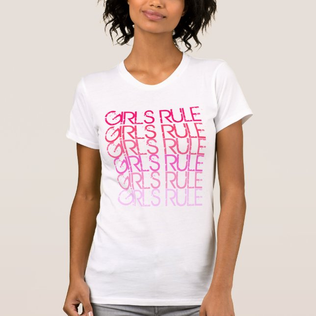 CAMISETA DE LA REGLA DE LOS CHICAS (Anverso)