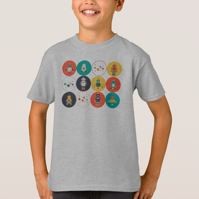 Camiseta de la regla de los robots (Anverso)