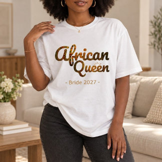Camiseta de la Reina Africana — Regalo para Ella