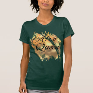 Camiseta de la Reina Afro
