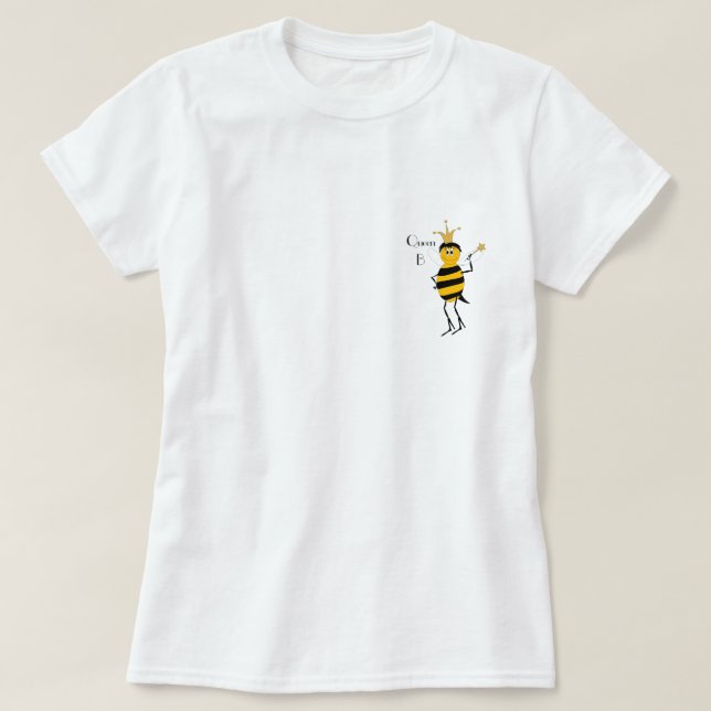 Camiseta de la reina B (Diseño del anverso)