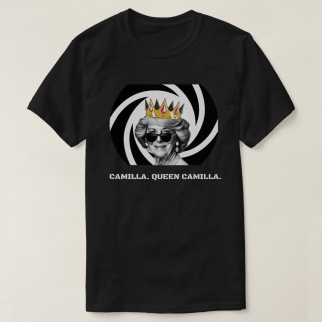 Camiseta de la Reina Camila para la Coronación del (Diseño del anverso)