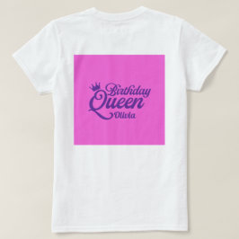 Camiseta de la Reina de Cumpleaños
