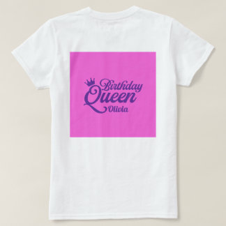 Camiseta de la Reina de Cumpleaños