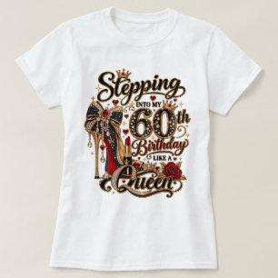Camiseta de la Reina de Cumpleaños 60