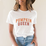 Camiseta de la reina de la calabaza<br><div class="desc">Camiseta de la reina de la calabaza</div>