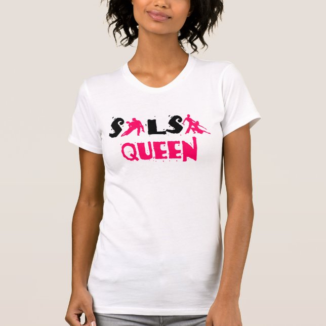 Camiseta de la REINA de la SALSA - para los (Anverso)