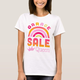 Camiseta de la Reina de la Venta de Garage Arcoíri