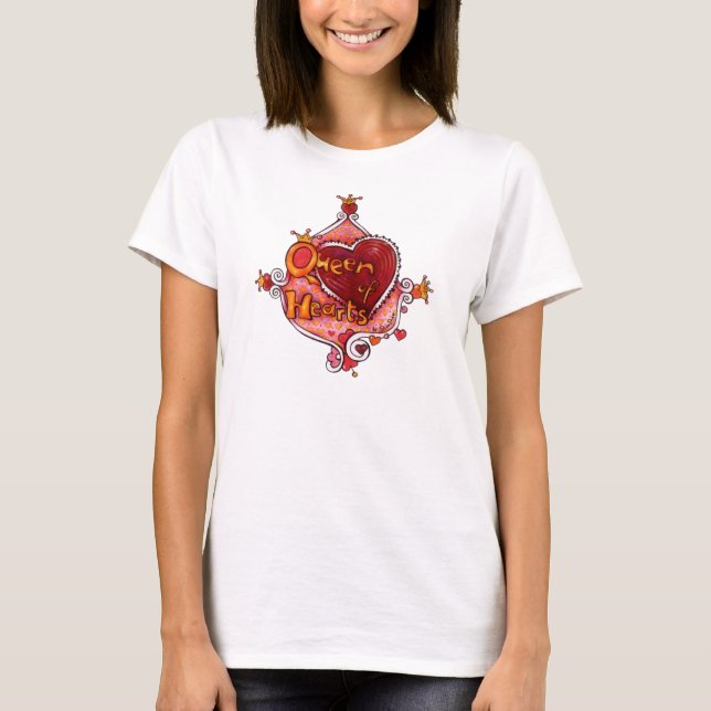 Camiseta de la Reina de los Corazones (Anverso)