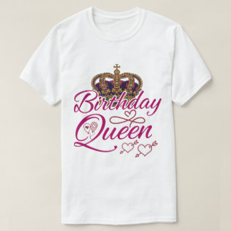 Camiseta de la Reina del Cumpleaños