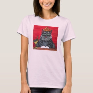 Camiseta de la reina del gato