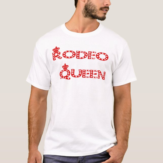 Camiseta de la reina del rodeo (Anverso)