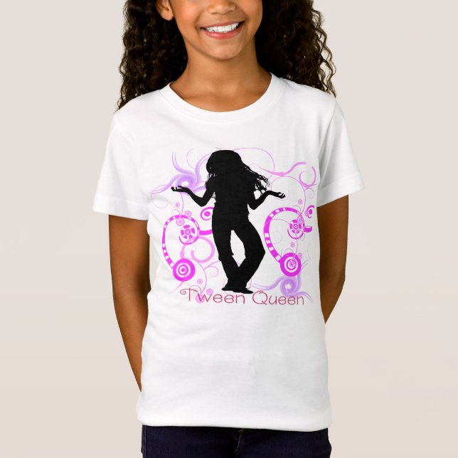 Camiseta de la reina del tween (Anverso)