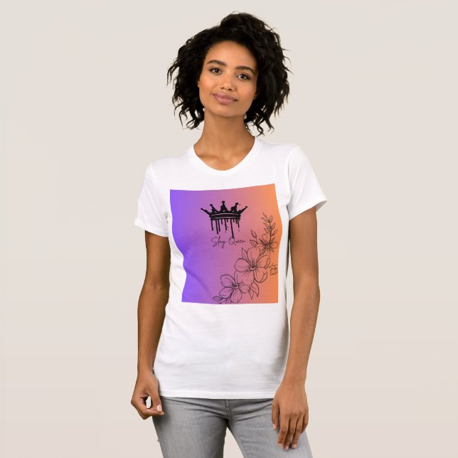 Camiseta de la Reina Slay para las mujeres - empod (Anverso completo)