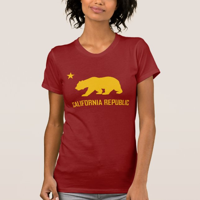 Camiseta de la república de California (Anverso)