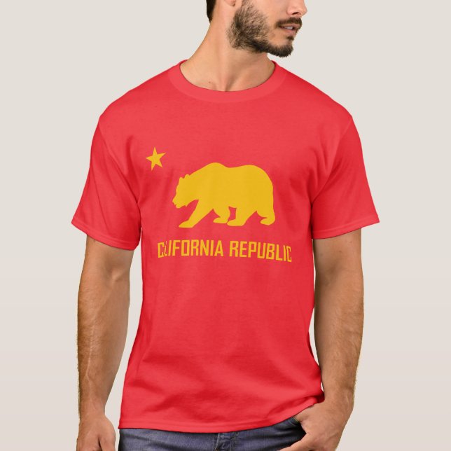 Camiseta de la república de California (Anverso)