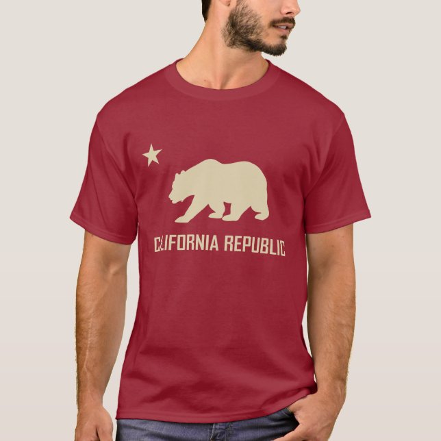 Camiseta de la república de California (Anverso)