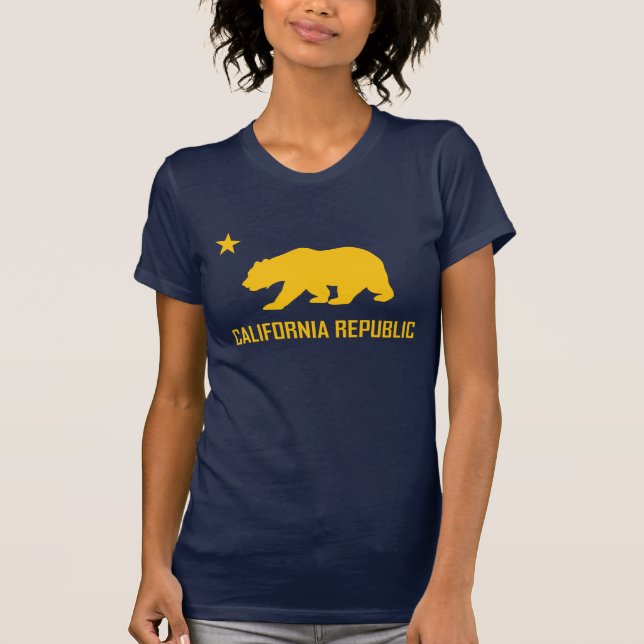 Camiseta de la república de California (Anverso)