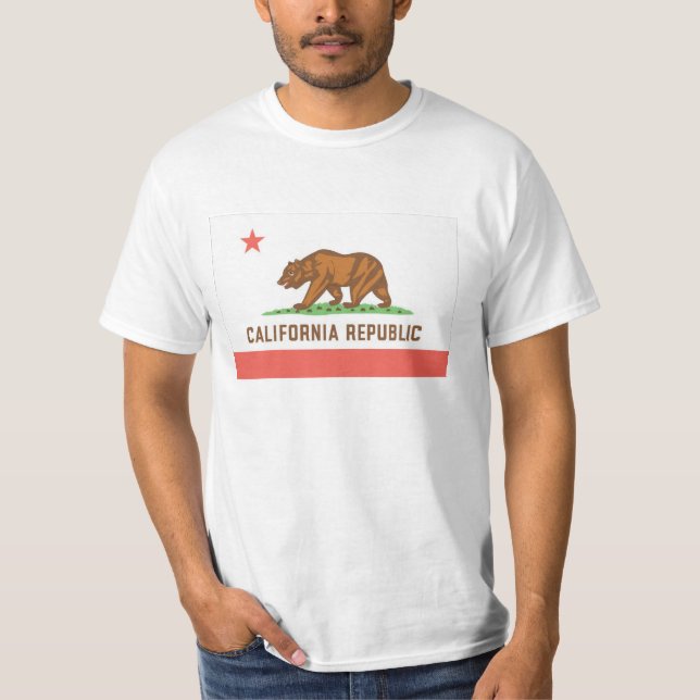 Camiseta de la república de California (Anverso)