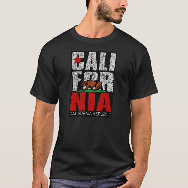 Camiseta de la república de California (Anverso)