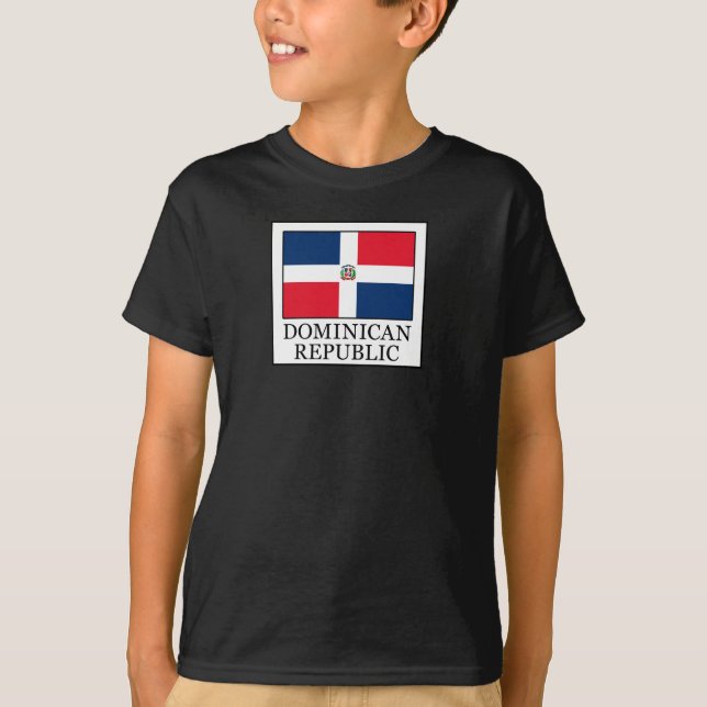 Camiseta de la República Dominicana (Anverso)