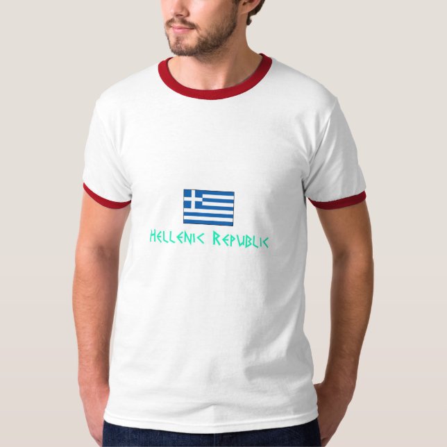 Camiseta de la República Helénica (Anverso)