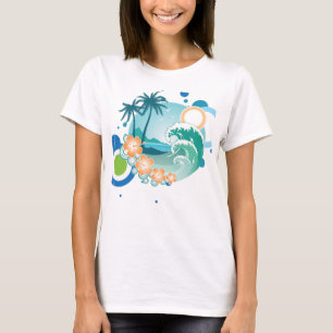 Camiseta de la resaca de la isla