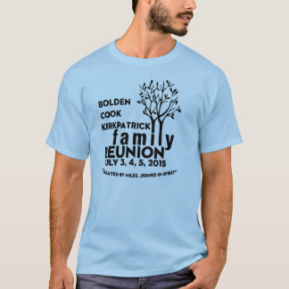 Camiseta de la reunión de familia