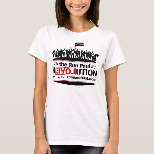 Camiseta de la reunión de la revolución de Ron (Anverso)
