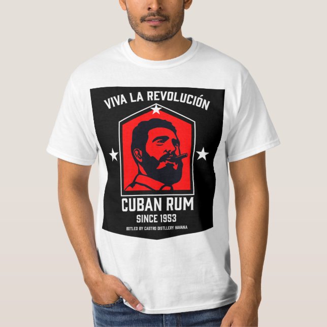 Camiseta de la Revolución de los bebedores de ron  (Anverso)