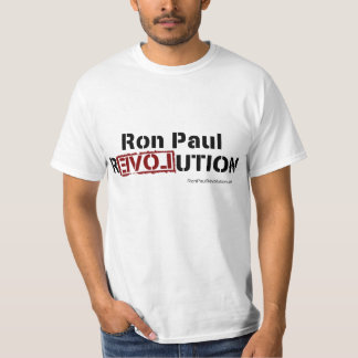 Camiseta de la revolución de Ron Paul