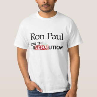 Camiseta de la revolución de Ron Paul